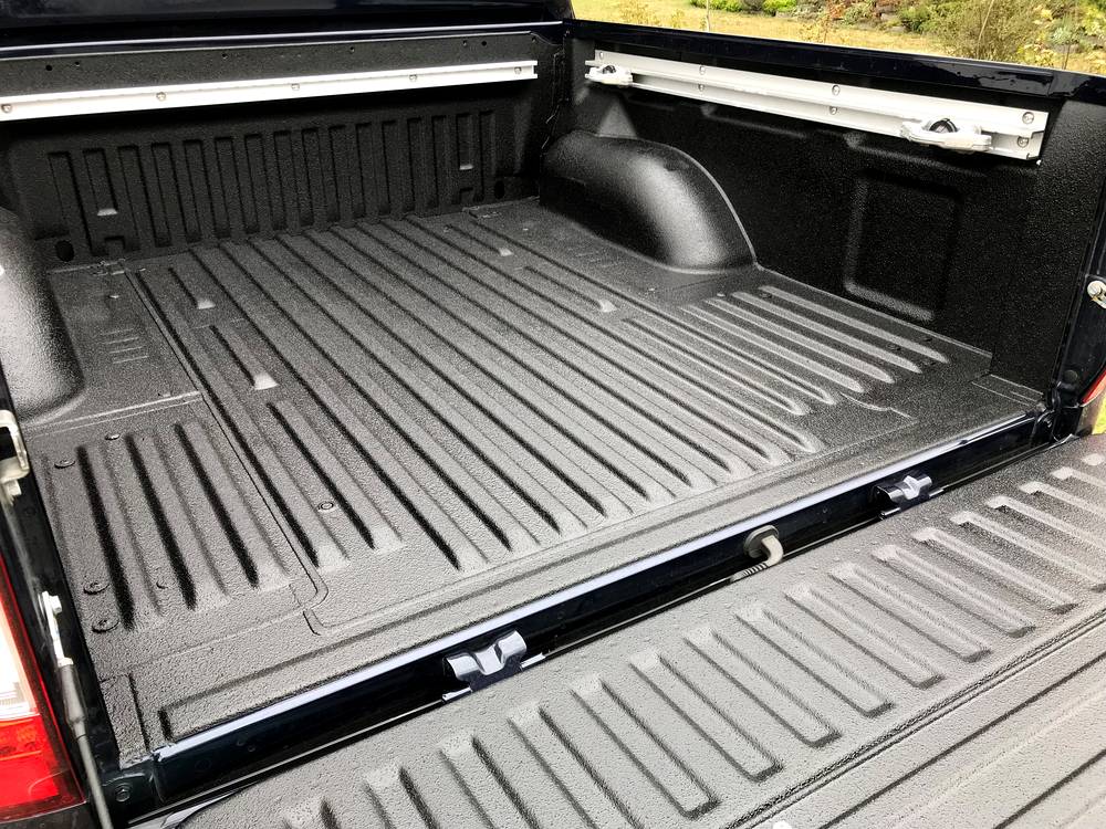 Pickup-Ladefl&auml;che mit Protectakote WB in Schwarz beschichtet